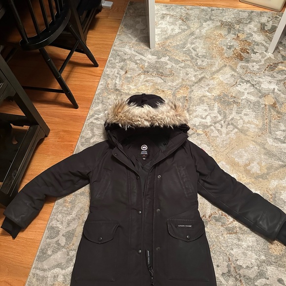 Canada Goose Jackets & Coats Canada Goose Womens Trillium Parka With Fur Hood Trim Black